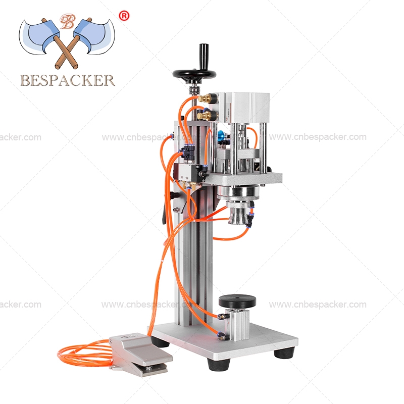 Máquina de sujeción neumática semiautomática de viales XK-C4